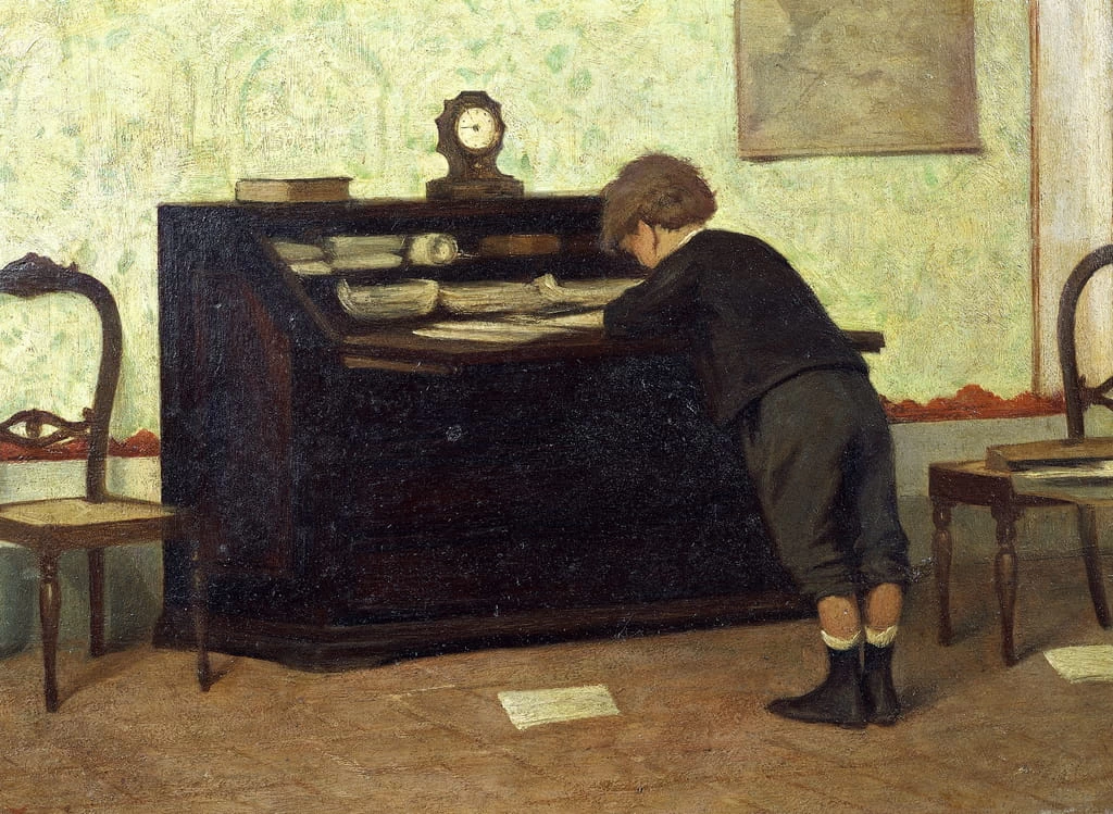 La lezione - Galleria Nazionale d'Arte Moderna, Roma